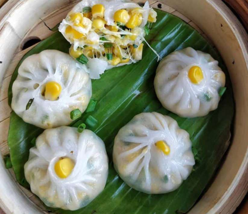 Corn & Cheese Momos